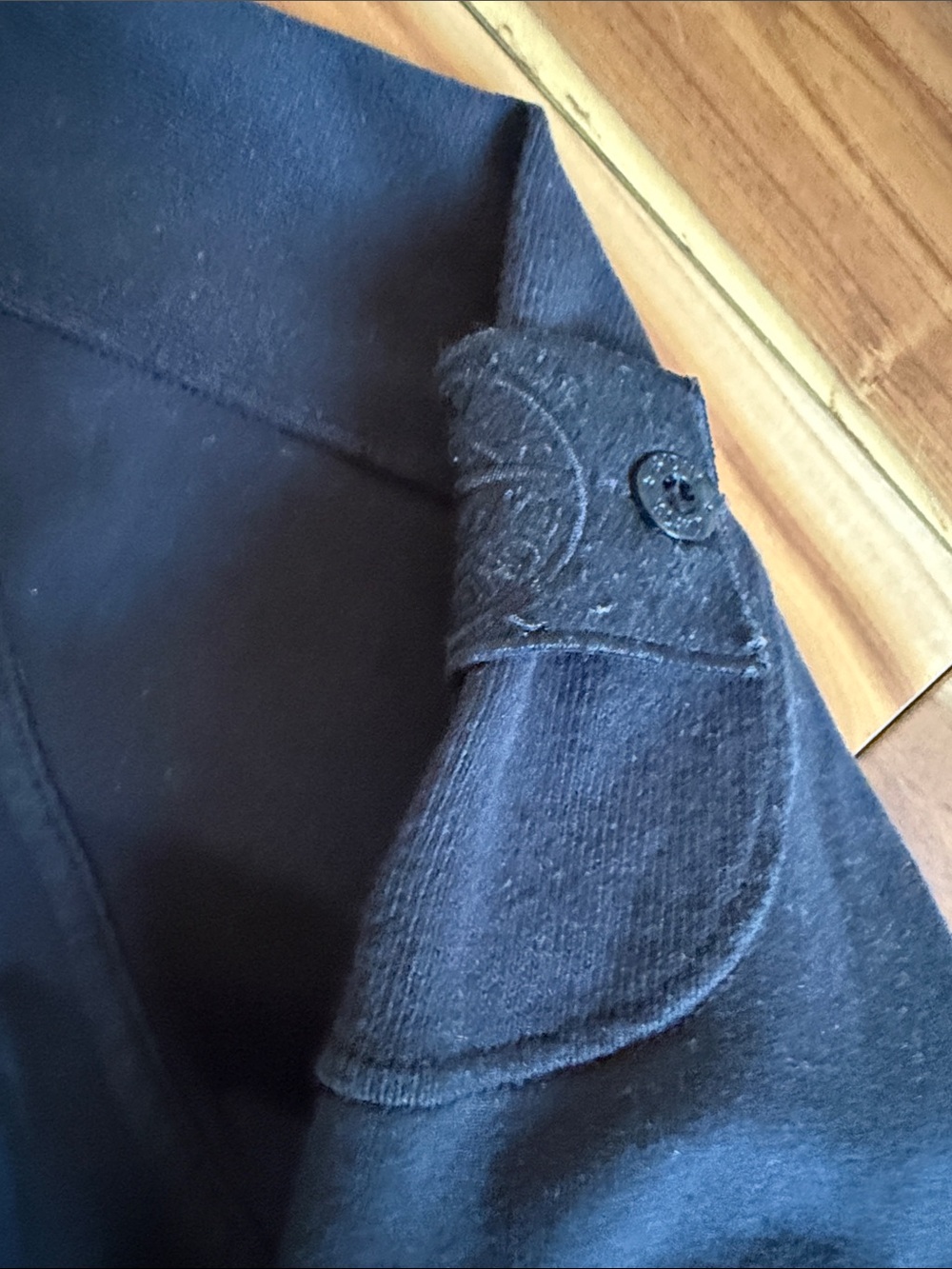 Stone Island shadow project monogram Long-Sleeve Crewneck Shirt - Picture 3 of 5
